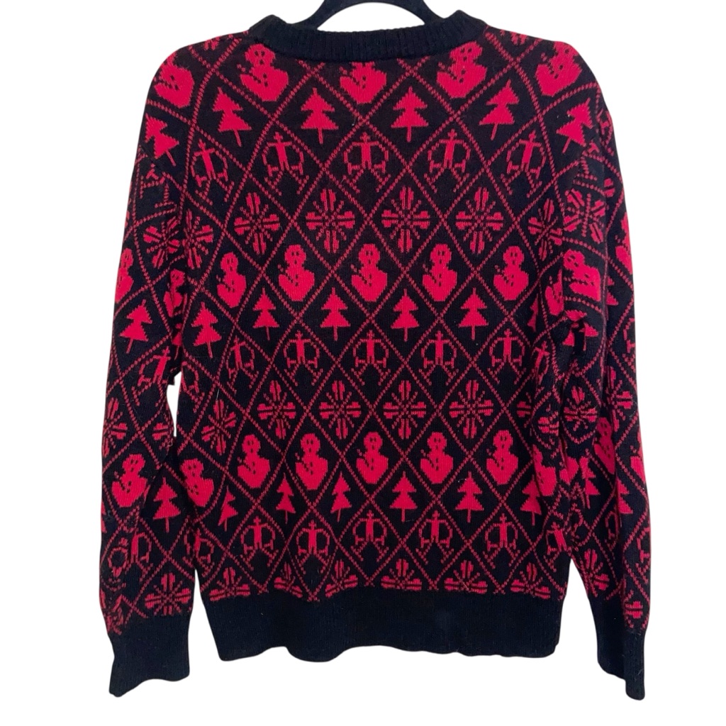 Kiel James Patrick Sweater Womens Large Cozy Cabin Wool Blend Ski Skiing Outdoor — image 2 of 8